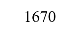 1670 trademark