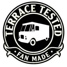 TERRACE TESTED · FAN MADE · trademark