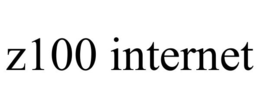Z100 INTERNET trademark