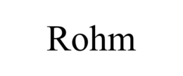 ROHM trademark
