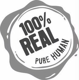 100% REAL PURE HUMAN trademark