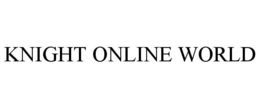 KNIGHT ONLINE WORLD trademark