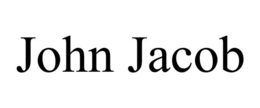 JOHN JACOB trademark