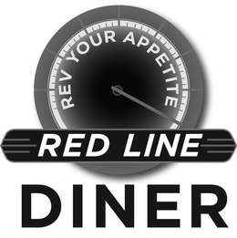 RED LINE DINER REV YOUR APPETITE trademark