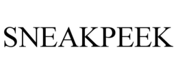 SNEAKPEEK trademark