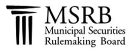 MSRB MUNICIPAL SECURITIES RULEMAKING BOARD trademark