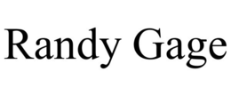 RANDY GAGE trademark