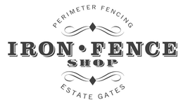 IRON FENCE SHOP PERIMETER FENCING ESTATE GATES trademark