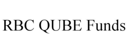 RBC QUBE FUNDS trademark