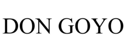 DON GOYO trademark