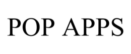 POP APPS trademark