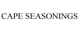 CAPE SEASONINGS trademark