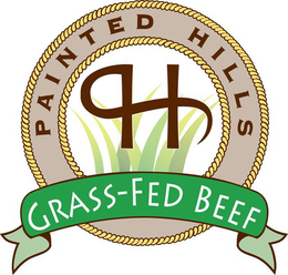 PH PAINTED HILLS GRASS-FED BEEF trademark