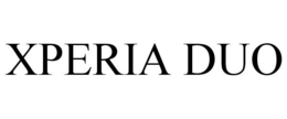 XPERIA DUO trademark