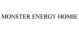 MONSTER ENERGY HOMIE trademark