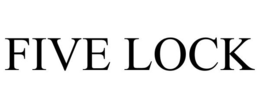 FIVE LOCK trademark