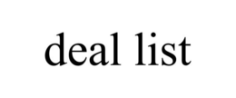 DEAL LIST trademark