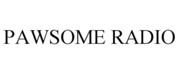 PAWSOME RADIO trademark