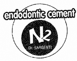 N2 ENDODONTIC CEMENT DR. SARGENTI trademark
