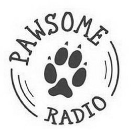 PAWSOME RADIO trademark