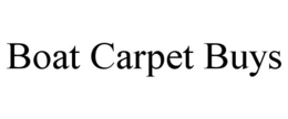 BOAT CARPET BUYS trademark
