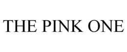 THE PINK ONE trademark