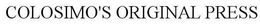 COLOSIMO'S ORIGINAL PRESS trademark