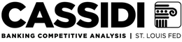 CASSIDI BANKING COMPETITIVE ANALYSIS  |  ST. LOUIS FED trademark