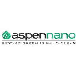 ASPENNANO BEYOND GREEN IS NANO CLEAN trademark