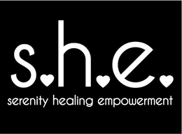S.H.E. SERENITY HEALING EMPOWERMENT trademark