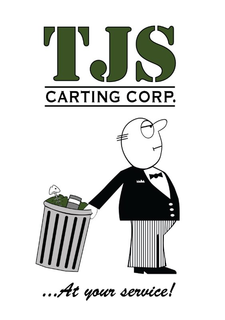 TJS CARTING CORP. ...AT YOUR SERVICE! trademark