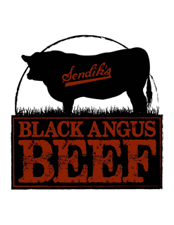 SENDIK'S BLACK ANGUS BEEF trademark