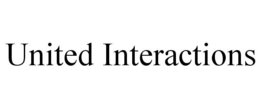 UNITED INTERACTIONS trademark