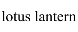 LOTUS LANTERN trademark