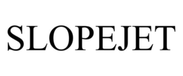 SLOPEJET trademark