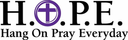 H.O.P.E. HANG ON PRAY EVERYDAY trademark