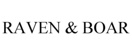 RAVEN & BOAR trademark