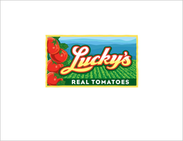LUCKY'S REAL TOMATOES trademark