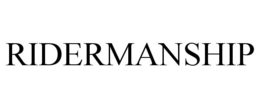 RIDERMANSHIP trademark