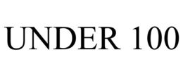 UNDER 100 trademark
