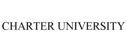 CHARTER UNIVERSITY trademark