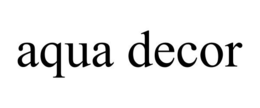 AQUA DECOR trademark