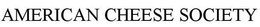 AMERICAN CHEESE SOCIETY trademark
