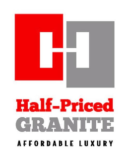 HALF-PRICED GRANITE AFFORDABLE LUXURY trademark