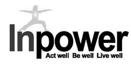 INPOWER ACT WELL BE WELL LIVE WELL trademark