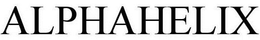 ALPHAHELIX trademark