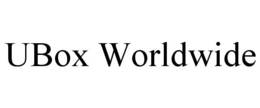 UBOX WORLDWIDE trademark