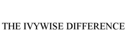 THE IVYWISE DIFFERENCE trademark