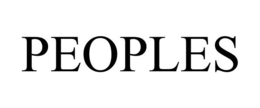 PEOPLES trademark