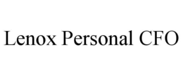 LENOX PERSONAL CFO trademark